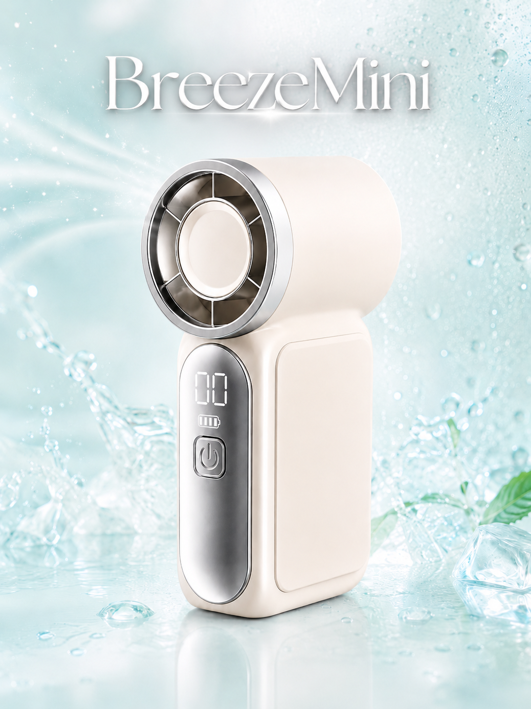 ❄️ BreezeMini™ — Ventilateur de Poche Rechargeable