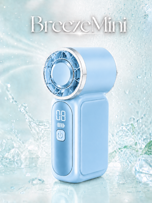 ❄️ BreezeMini™ — Ventilateur de Poche Rechargeable