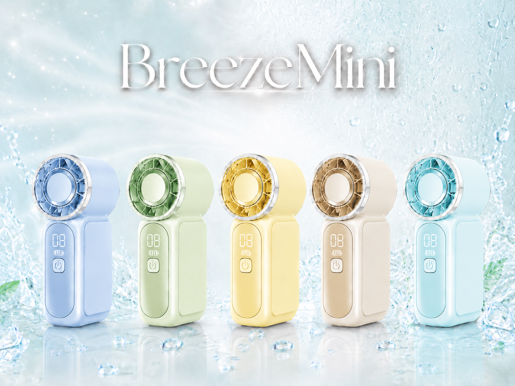 ❄️ BreezeMini™ — Ventilateur de Poche Rechargeable