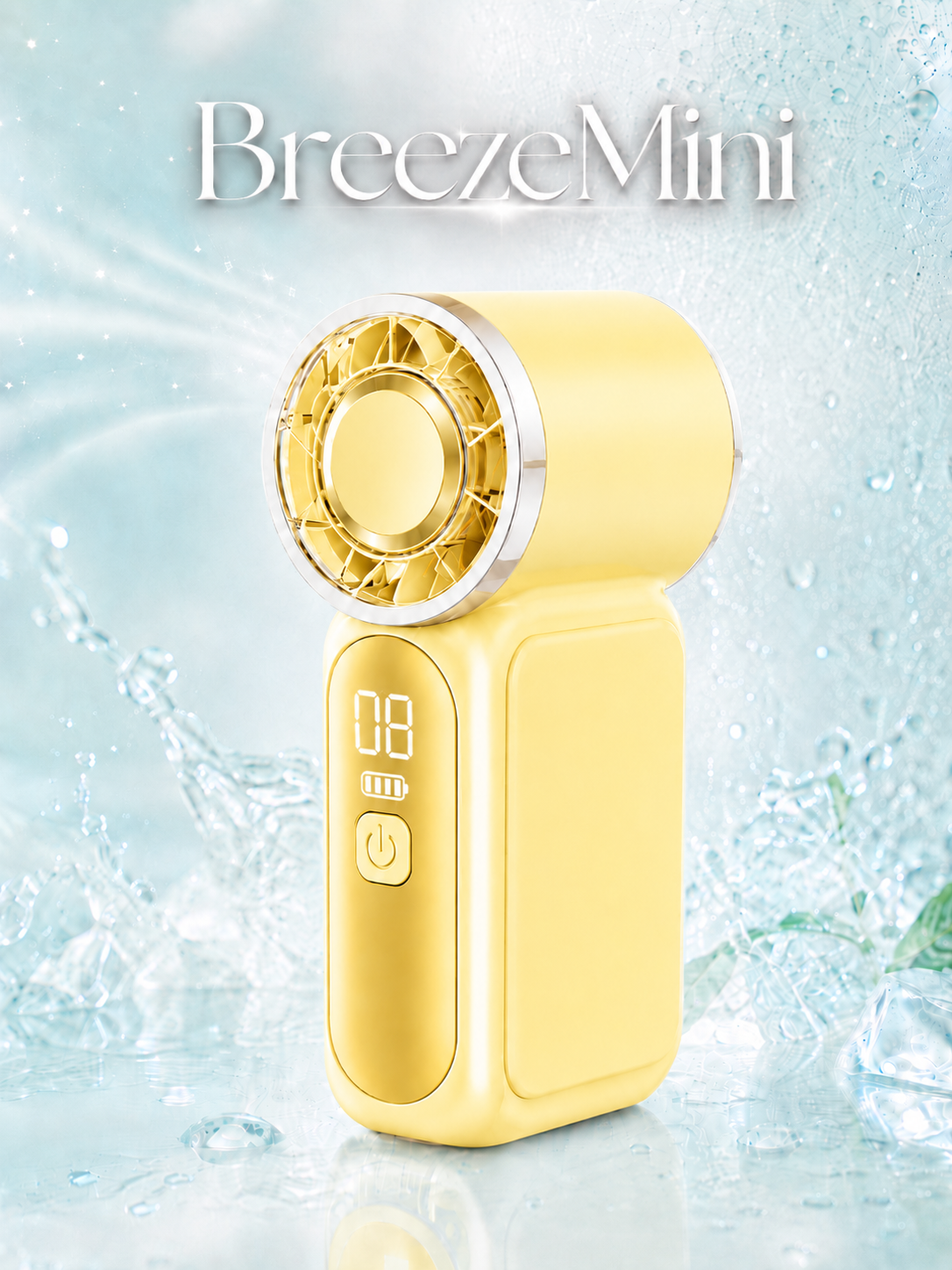 ❄️ BreezeMini™ — Ventilateur de Poche Rechargeable