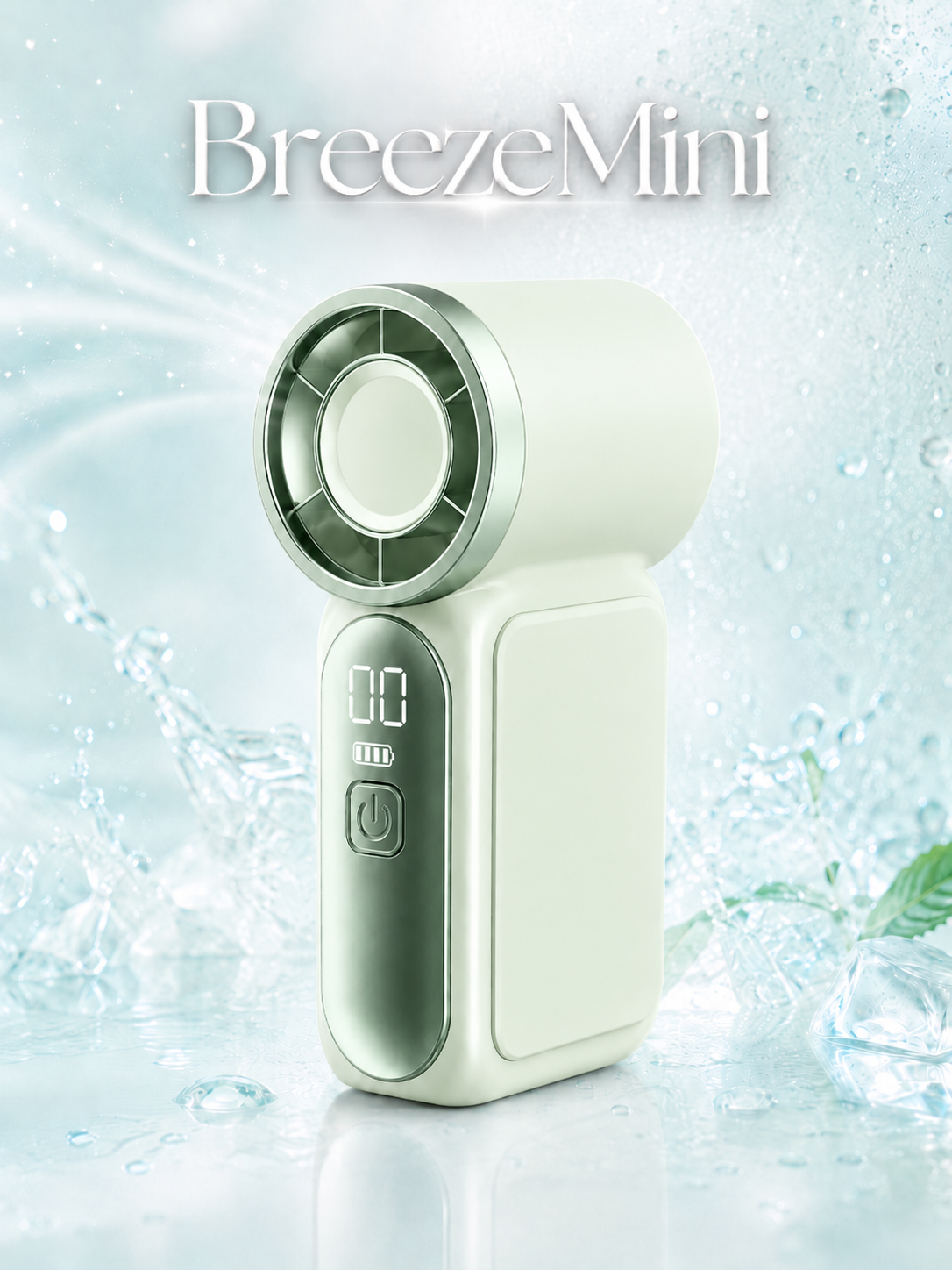 ❄️ BreezeMini™ — Ventilateur de Poche Rechargeable